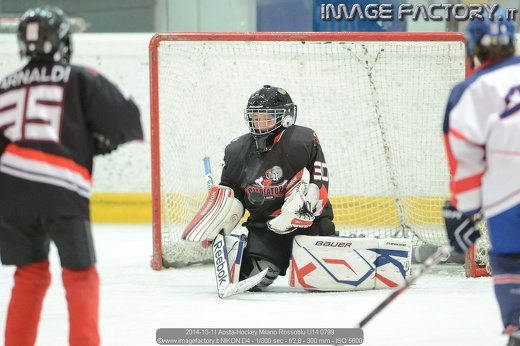 2014-10-11 Aosta-Hockey Milano Rossoblu U14 0799